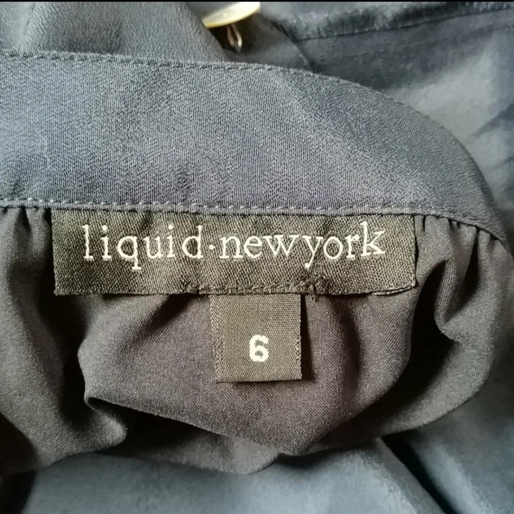 LIQUID NEWYORK SILK SKIRT - Picture 3 of 11